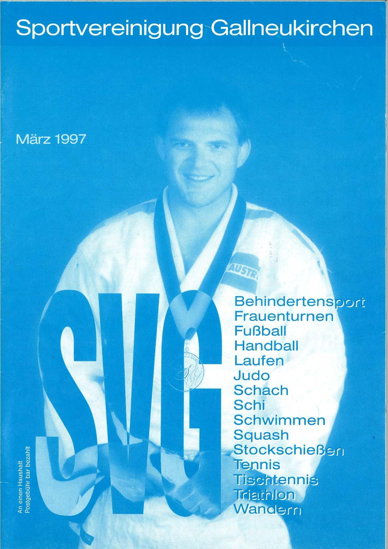 SVG Vereinszeitung 1997
