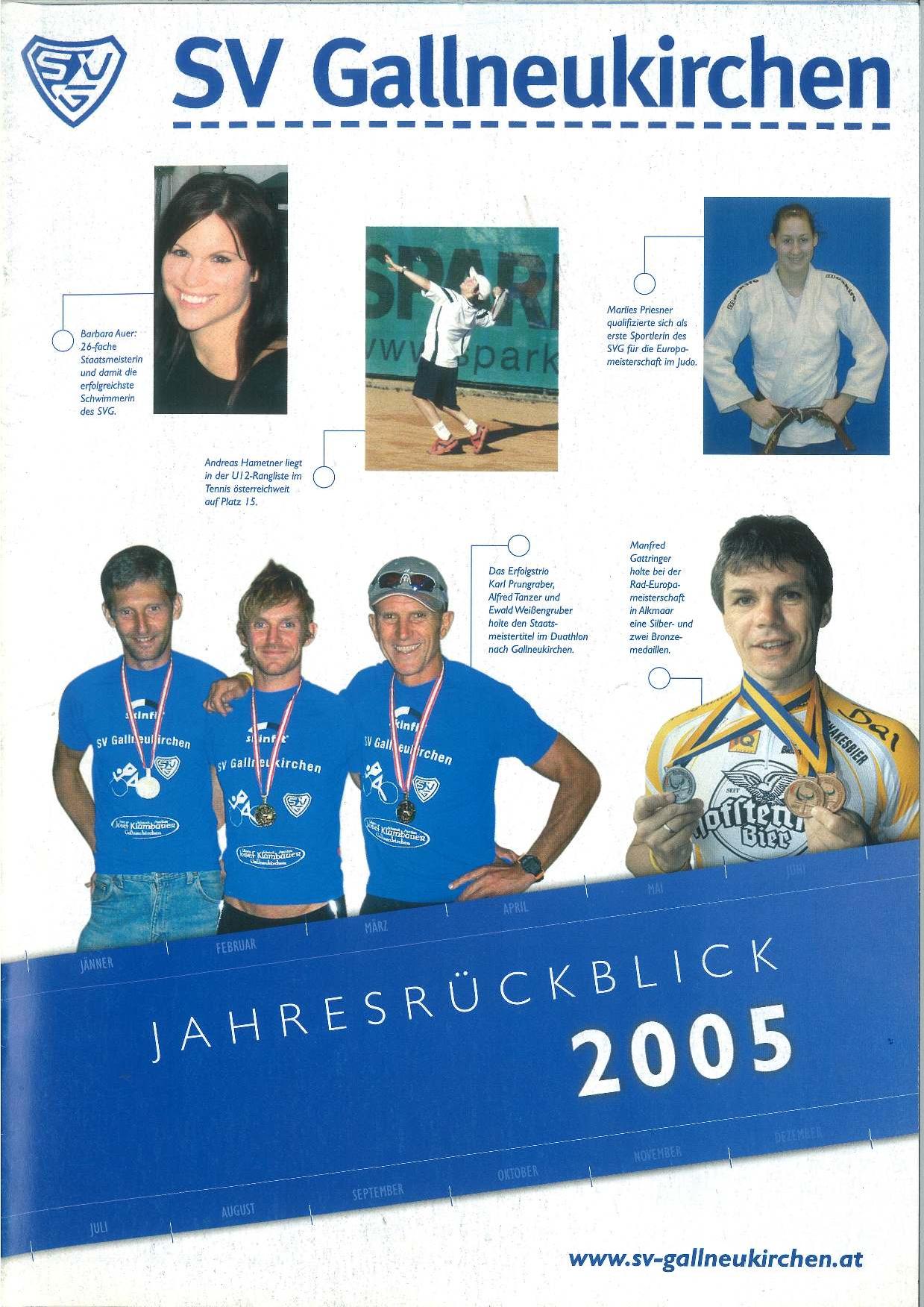SVG Vereinszeitung 2005